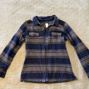 Patagonia blanket stripe flannel